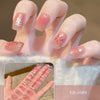 2026 New Christmas Gel Nail Sticker Lighting Harden Semi-Curing Nail Sticker