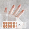 [No Lighting] Light Blue Embossed Cat's Eye Gel Nail Wrap