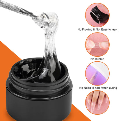 15g/8g Solid Nail Tips Gel For Press On False Nail Tips