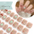UV Free 5D Gel Nail Art Sticker Q39
