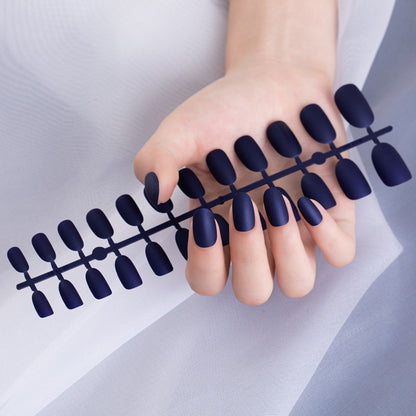 Matte frosted nail patches