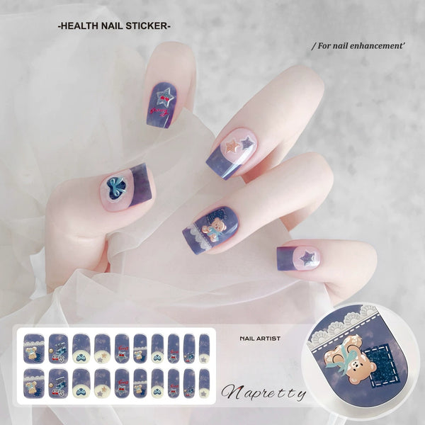 [UV-Free] 3D Nail Wrap