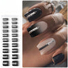 Semicured UV gel nail sticker kit