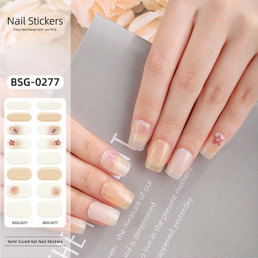 Salon-Quality Gel Nails Strips BSG-0277