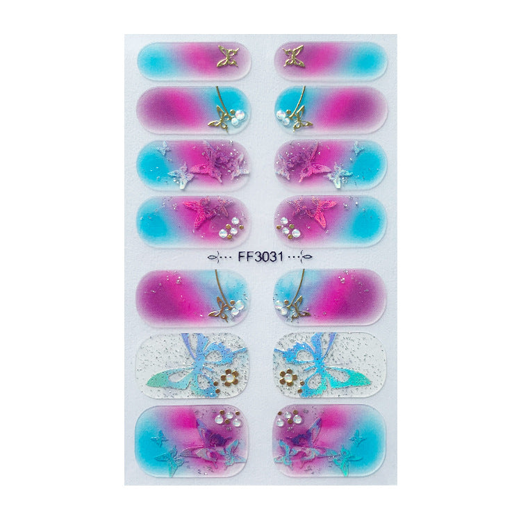 Nail art stickers