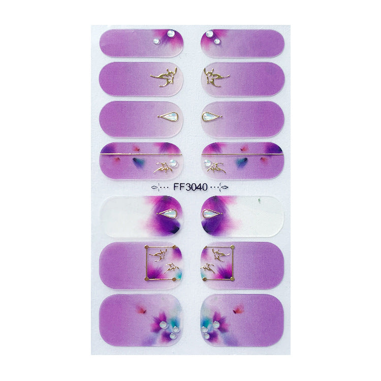 Nail art stickers