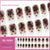 UV semi-cured gel sticker MJ-0084