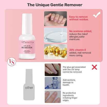 Nail Glue Remove Pen and Remove Press on Nails Glue