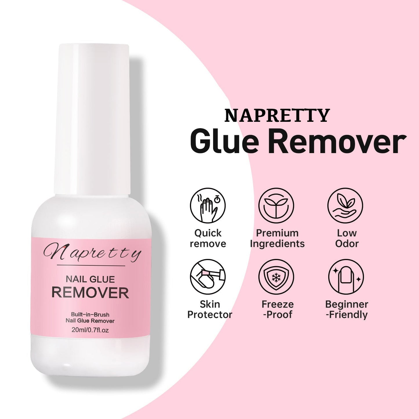 Nail Glue Remove Pen and Remove Press on Nails Glue