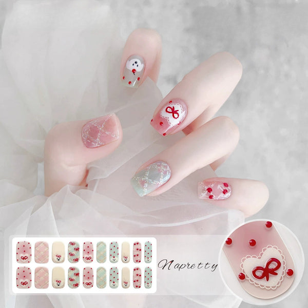 3D Nail Wrap[UV-Free] Cake