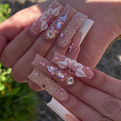 French Design Wearable Fake Nails