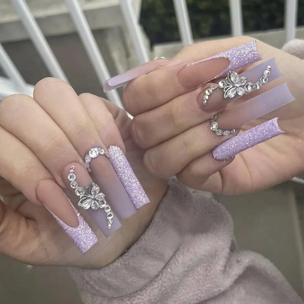 French Design Wearable Fake Nails