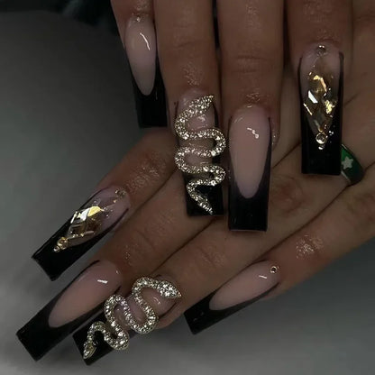 French Design Wearable Fake Nails