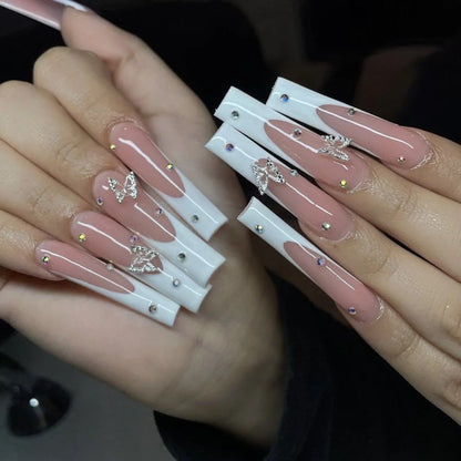 French Design Wearable Fake Nails