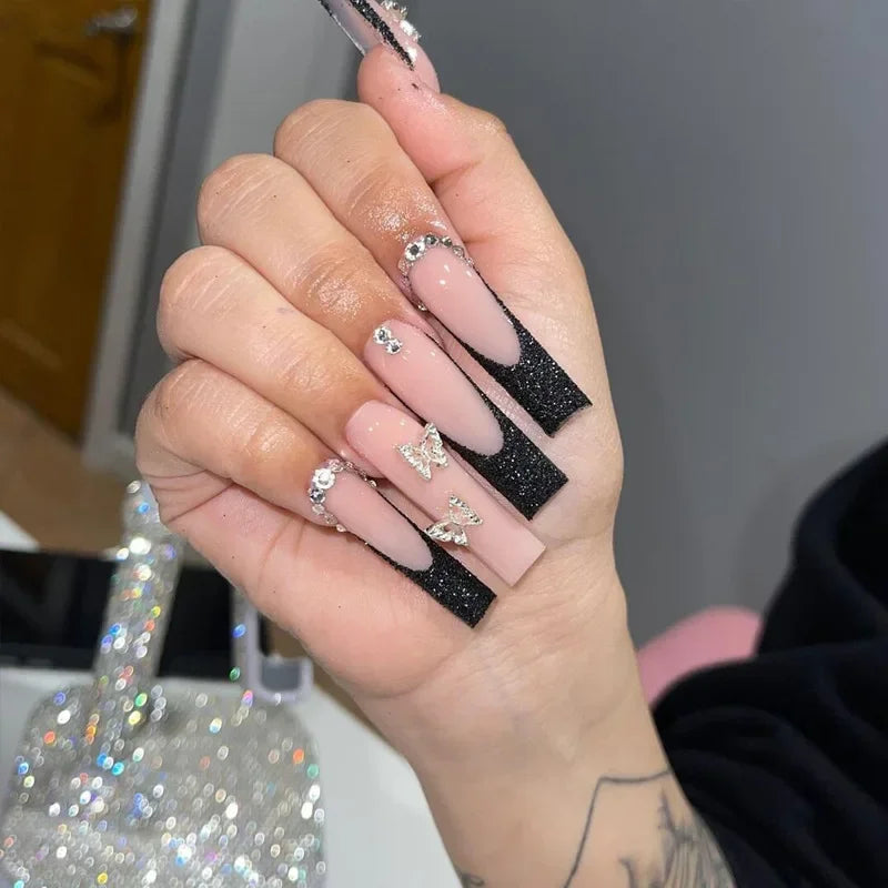 French Design Wearable Fake Nails