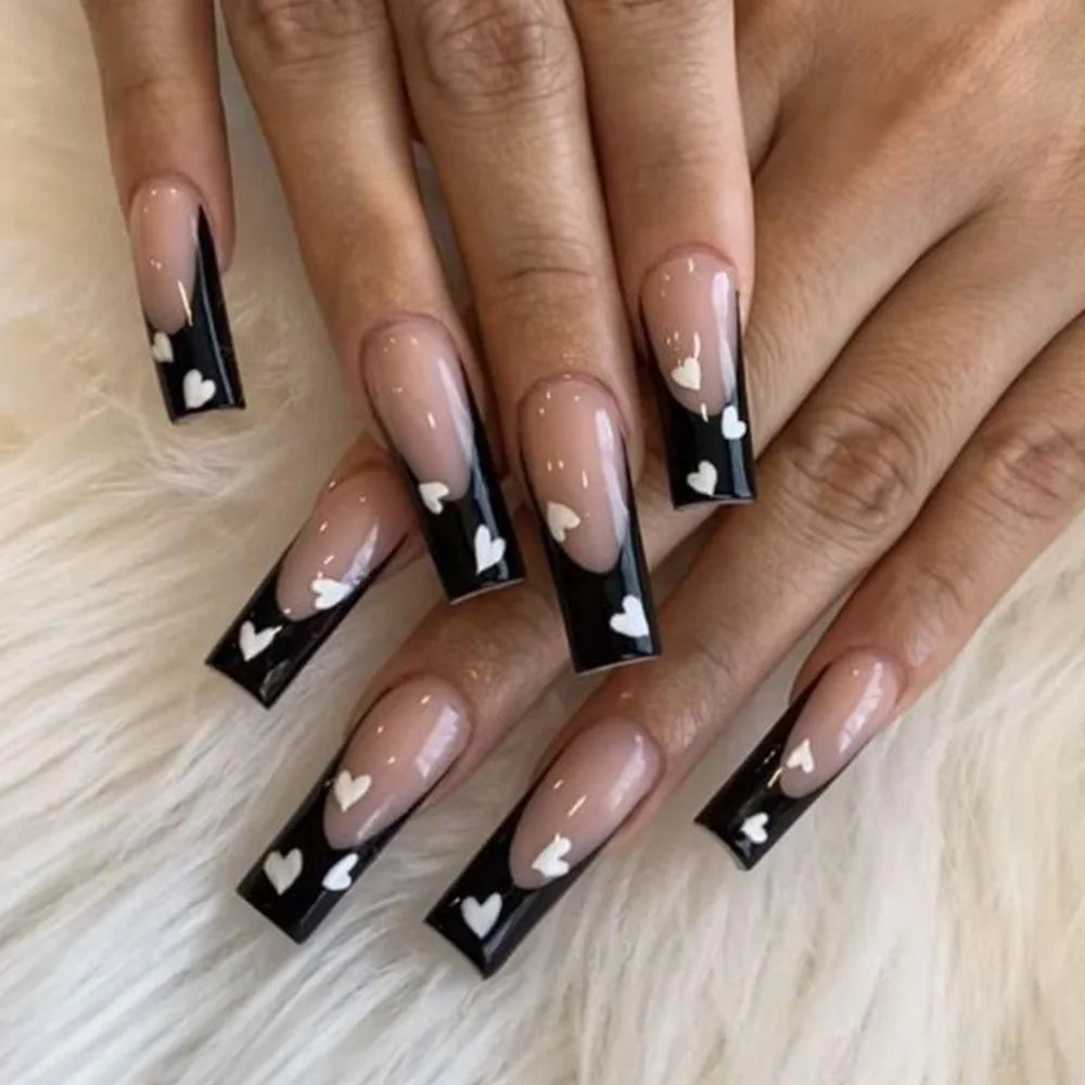 French Design Wearable Fake Nails