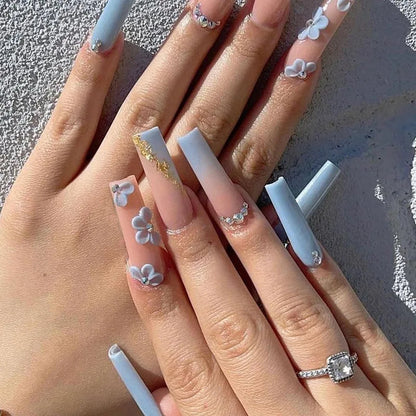 French Design Wearable Fake Nails