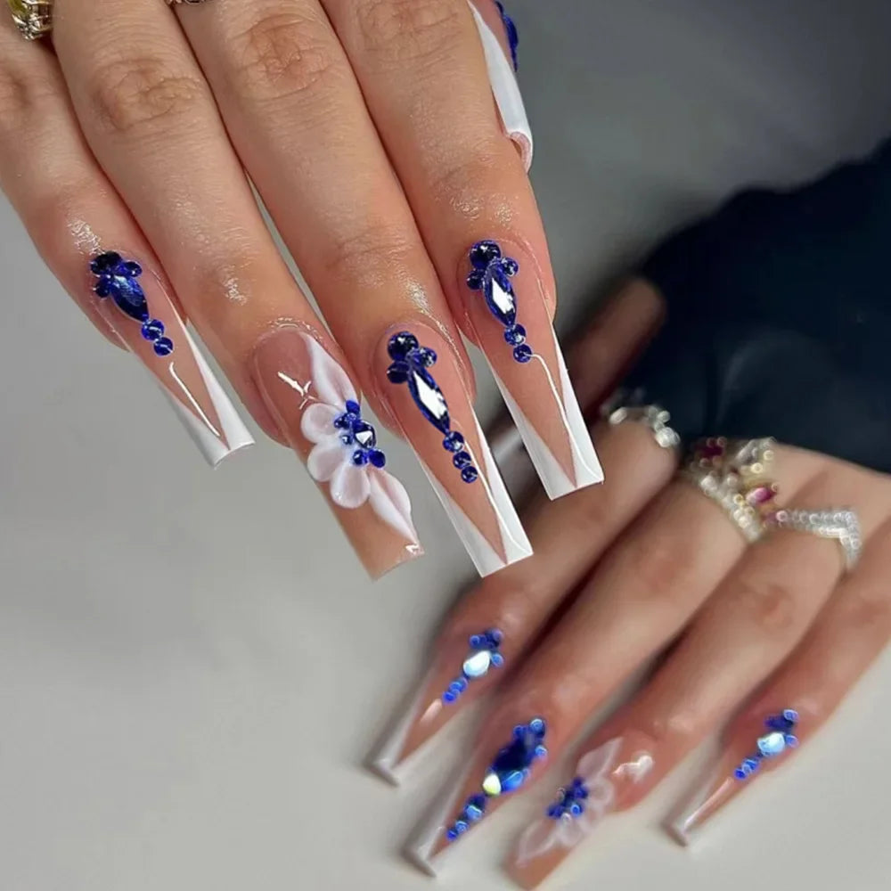 French Design Wearable Fake Nails