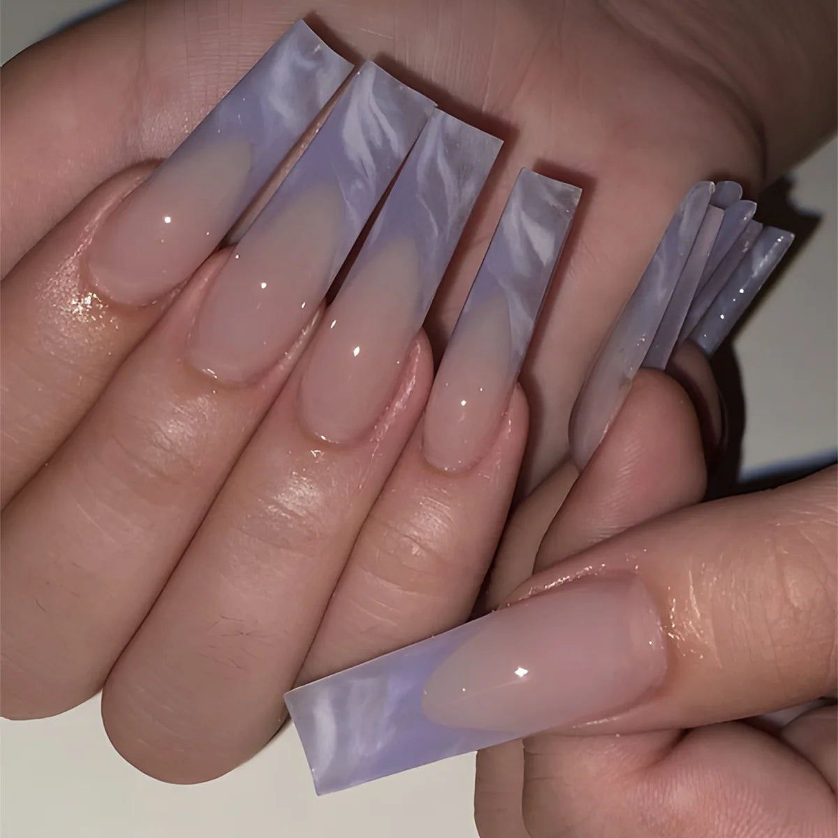 French Design Wearable Fake Nails