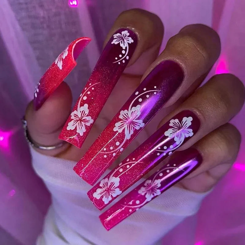 French Design Wearable Fake Nails