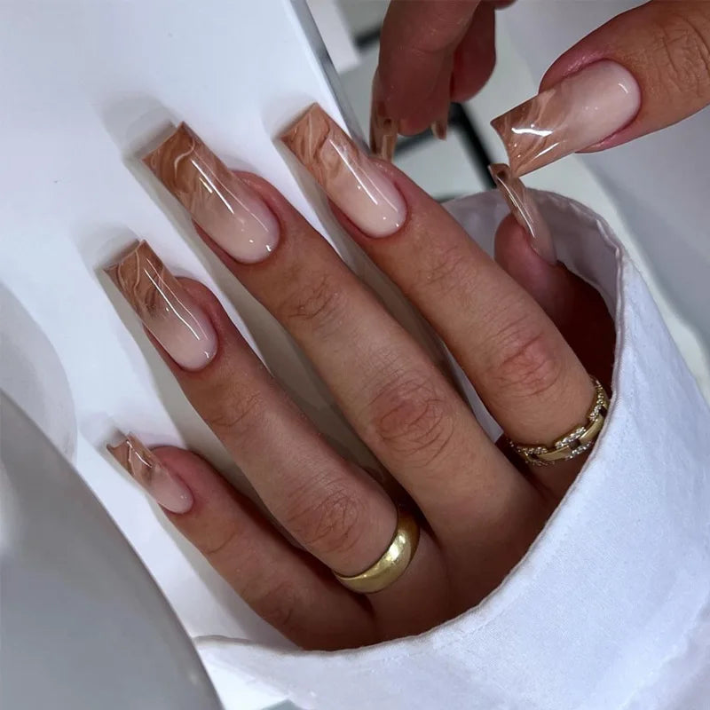 French Design Wearable Fake Nails