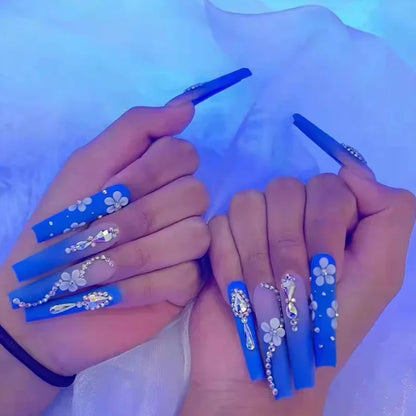 French Design Wearable Fake Nails