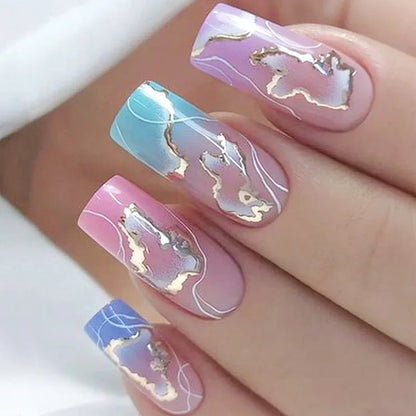 French Design Wearable Fake Nails