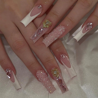 French Design Wearable Fake Nails