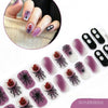 2026 New Christmas Gel Nail Sticker Lighting Harden Semi-Curing Nail Sticker
