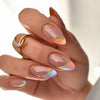 24pcs Almond Head False Nails