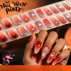 Luminous gel manicure sticker semi-cured nail sticker