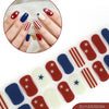 Independence Day 20 Finger Semi-Cure Gel Nail