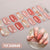 Semi-Cure Gel Nail Sticker NF260048