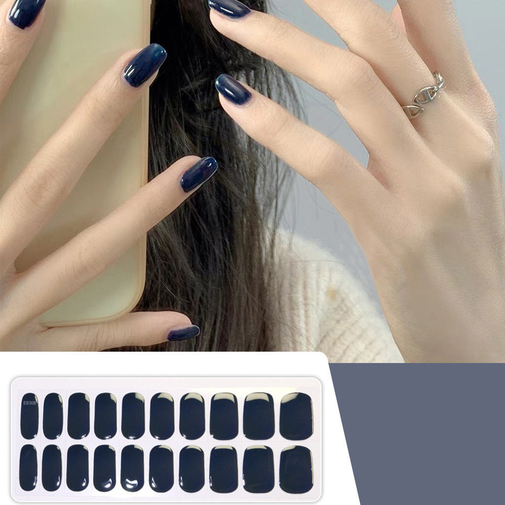 Semicured UV gel nail sticker kit ES-308