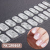 Christmas gel UV semi-cured nail sticker