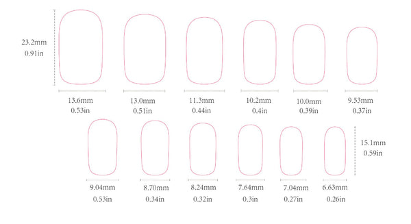 Press On Nail W653