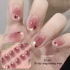 Semi-cured gel uv strips short nails 39DT