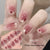 Semi-cured gel uv strips short nails 39DT