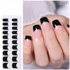 Semicured UV gel nail sticker kit