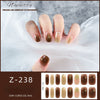 UV gel manicure sticker semi-curing