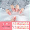 UV gel manicure sticker semi-curing