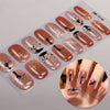 Halloween luminous dark UV-free nail sticker CMK0143