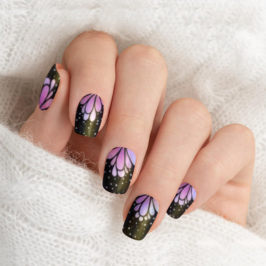 Semicured UV gel nail sticker kit NG200361