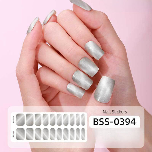 Semicured UV gel nail sticker kit BSS-0394