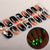 Halloween luminous semi-curable gel manicure sticker