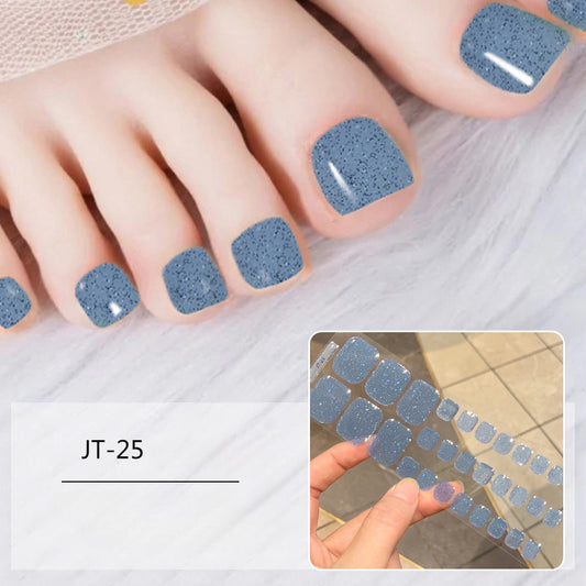 Pedicure Gel Nail Strips JT-25