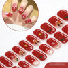 2026 New Christmas Gel Nail Sticker Lighting Harden Semi-Curing Nail Sticker