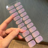 Ombre semi-curing nail sticker