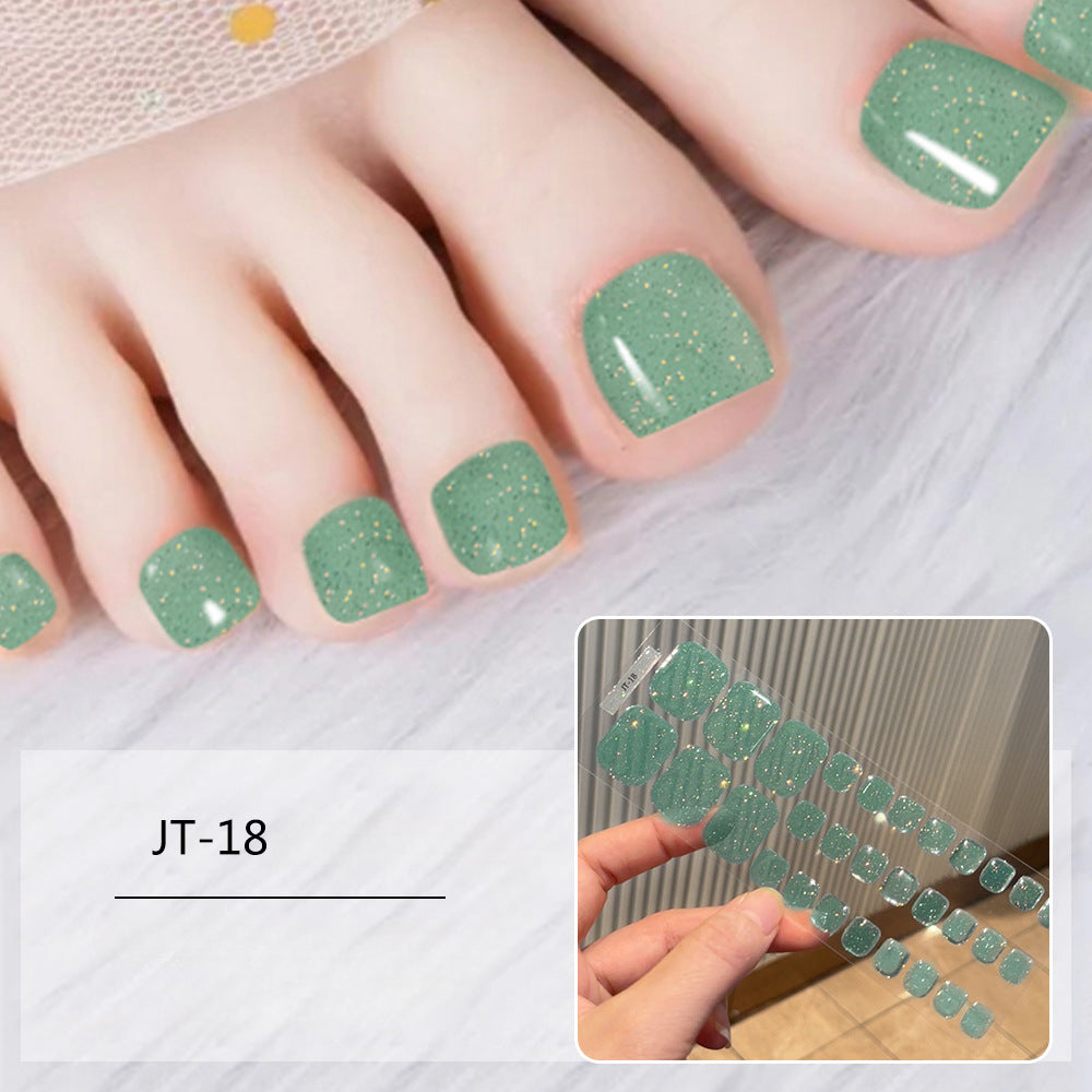 Pedicure Gel Nail Strips JT-18