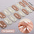 Semi-Cure Gel Nail Sticker NF260002